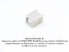 Conector USB hembra tipo B para armar, soldable